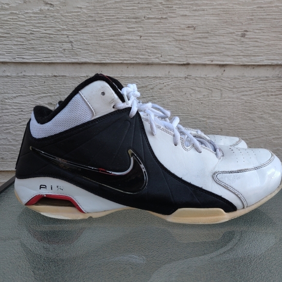 NIKE AIR VISI PRO  BASKETBALL BLACK / WHITE / RED main image 6